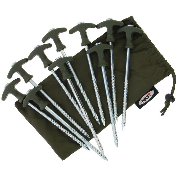 Zeltheringe, Erdnägel, 10er Pack