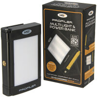 Profiler 21 LED Lampe mit 8000mAh Powerbank und Solar